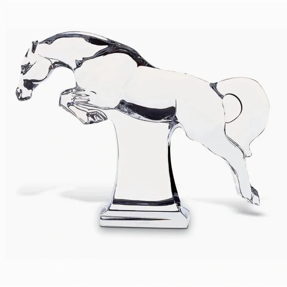BACCARAT Cheval Jumping Horse Racing Derby Home Decor #0NN04 Made in France - Picture 10 of 12